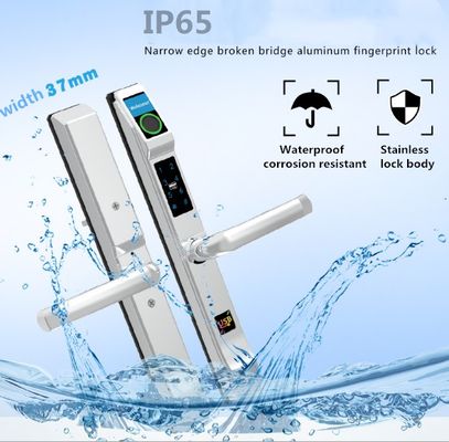 IP65 Waterproof Smart Fingerprint Door Lock with Tuya APP WiFi Control