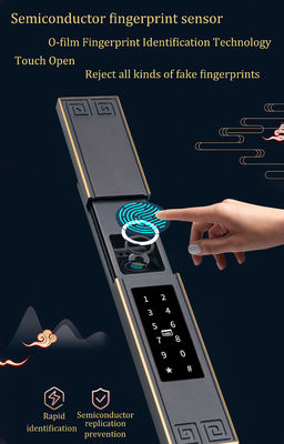 IP68 Waterproof Smart Lock with Fingerprint Password and Bluetooth