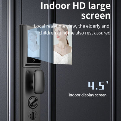 S931Max 21 Languages 3D Face ID Smart Home Door lock Tuya Video Intercom Fingerprint & Key Card Access