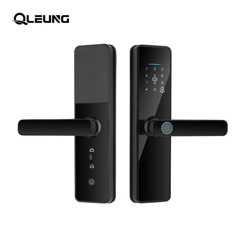 Qleung S811 Conveninent Fingerprint Password Card Unlock Smart Home Door Lock Tuya Door lock 