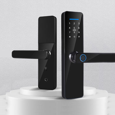 バイオメトリック指紋WiFiロック ツイヤジグビーTTロック スマートデジタルドアロック