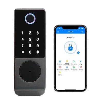 IP65 TTロック ブルーツepo_Latn制御ドアロック バイオメトリック指紋