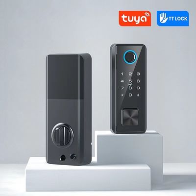 TTロック 防水 スマートロック アルミ合金カード 電源 緊急鍵