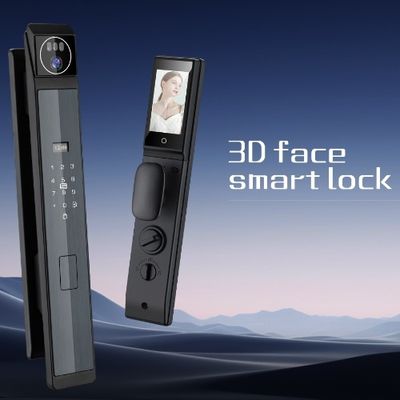 3D顔認識 スマートロック ビデオ通話 4200mah充電電池