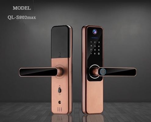 耐久性 アルカリ電池 指紋ドアロック ツヤ ブルートゥース 指紋ドアロック