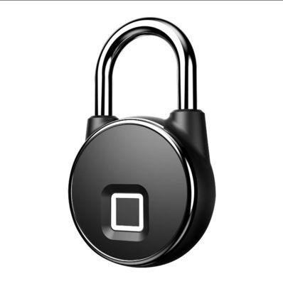 Qleung S502 指紋 防水 IP65 ツヤ BLE APP パッドロック デジタル指紋 スマートドアロック