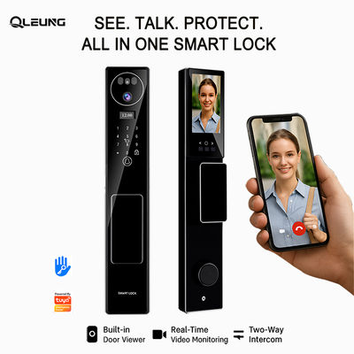 3D顔認識 トゥヤ APP インターコンカメラ バイオメトリック指紋 スマートロック