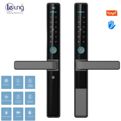 Outdoor Waterproof Smart Door Lock with Aluminum Alloy Construction and 2 Years Warranty